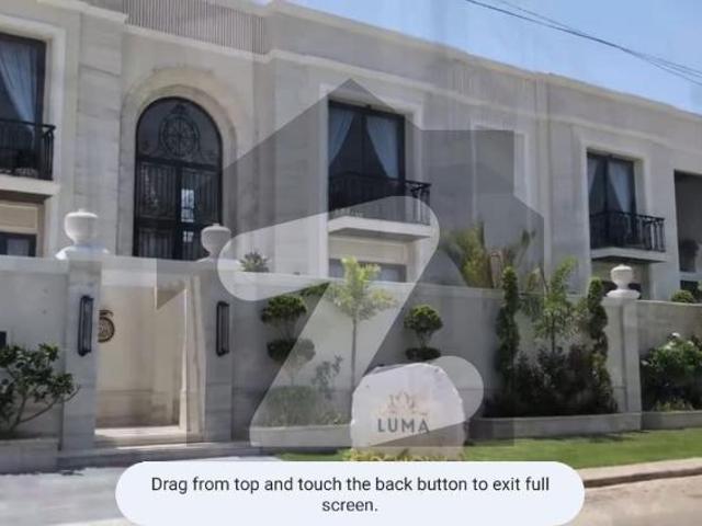 Masterful 6 Bedroom Architectural Villa With Private Basement Pool In DHA Phase 8