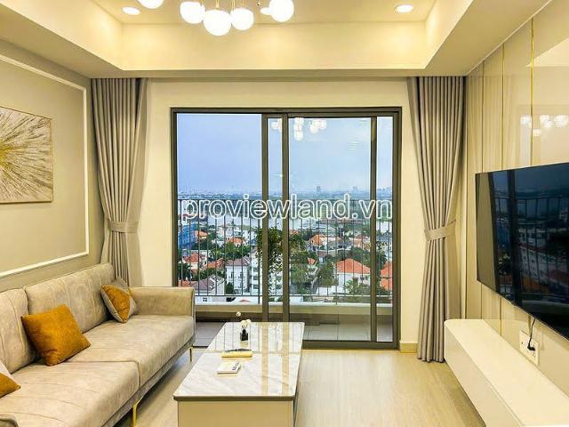 Masteri Thảo Điền cho thuê căn hộ tháp T4 với 2 phòng ngủ view sông thoáng mát