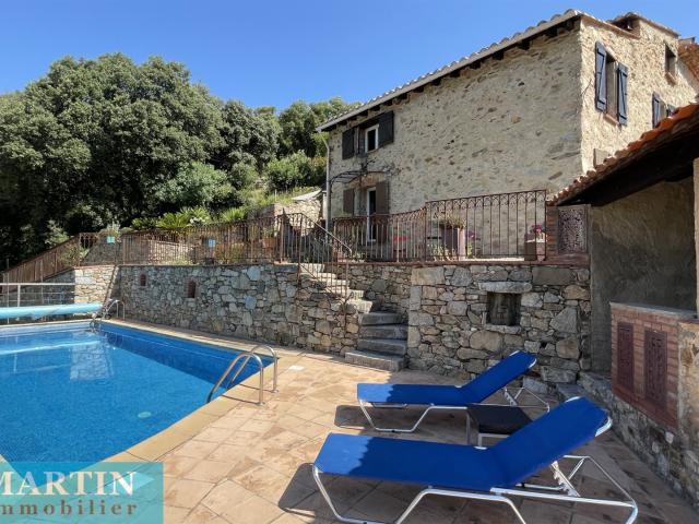 Mas Avec Dependances Et Piscine 295m² Montbolo