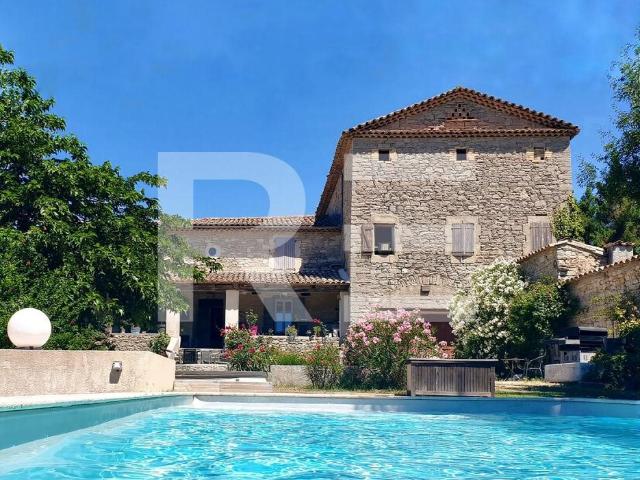 Mas De 1851 Avec Vue Magistrale 486m² Canaules et Argentières