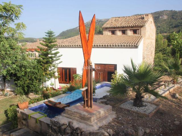 Masía en venta en Llocnou de Sant Jeroni. Vivienda unifamiliar con terreno rustico para cult. Masías Llocnou de Sant.