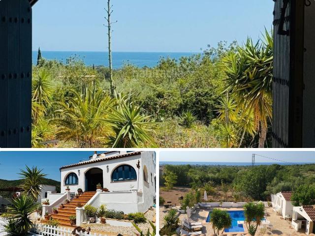 Masía en venta en Ametlla de Mar L´, Roques Daurades L´Estany Costa Dorada. Finca Rústica de 16.000 M2, con gran Masía, piscina y vistas al mar. Masías Ametlla de Mar.