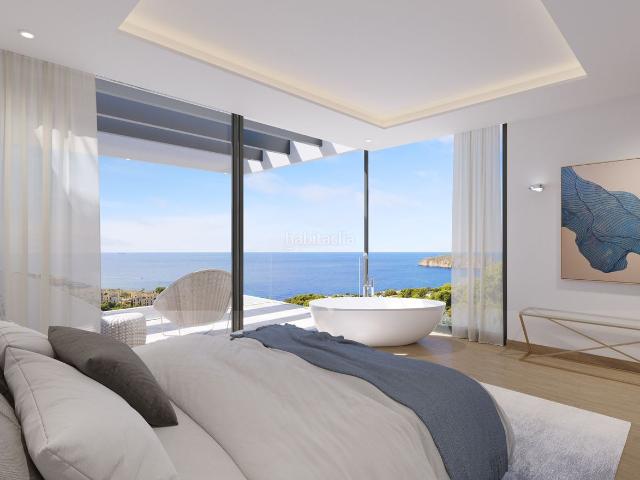 Masía en venta en Baleares Calvià, Santa Ponça. Lujosa villa de nueva construcción con piscina e impresionantes vistas al mar en Santa Ponsa. Masías.