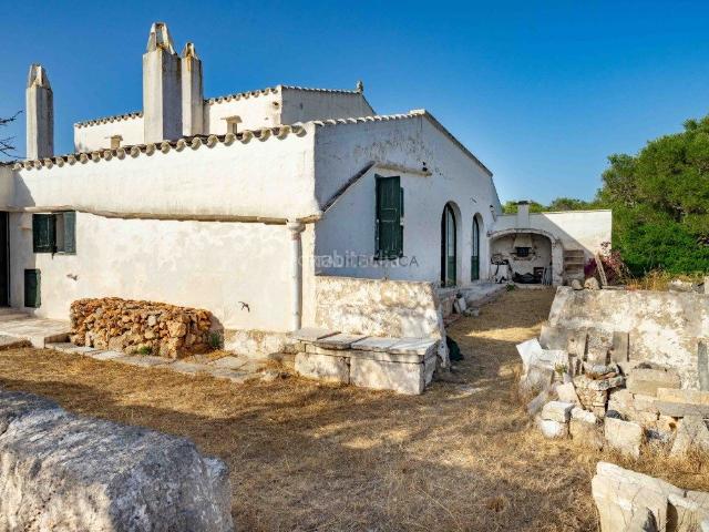 Masía en venta en Baleares Maó Mahón, Sant Climent Es Canutells. Casa de Campo Menorquina con Gran Potencial. Masías Maó.