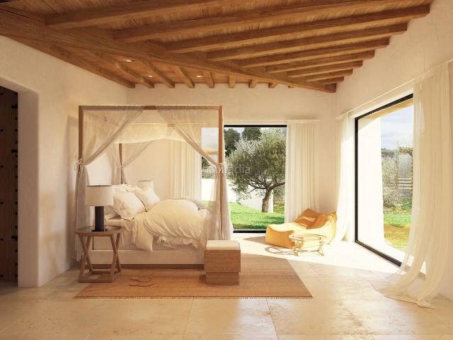 Masía en venta en Baleares Sant Llorenç des Cardassar. Finca de arquitecto con vistas panorámicas diseño de Blakstad cerca de San Lorenzo. Masías Sant Llorenç des.