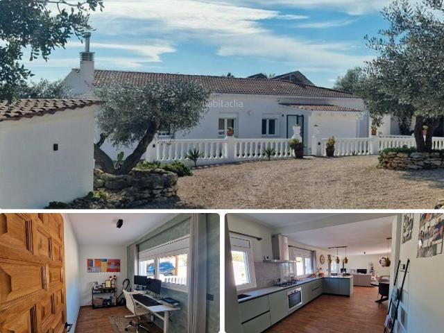 Masía en venta en Perelló El Costa Dorada. ¡Villa bellamente presentada con vistas al mar!. Masías Perelló.