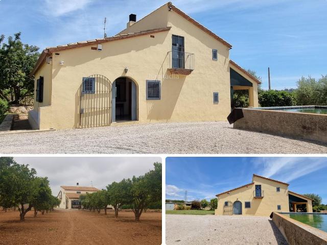 Masía en venta en Roda de Barà Costa Dorada. Vivir en plena naturaleza en una finca impresionante. Masías Roda de.