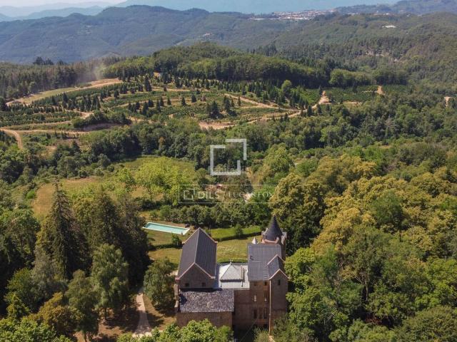 Masía en venta en Sant Hilari Sacalm. Castillo de 19 dormitorios en venta en La Selva, Girona. Masías Sant Hilari.