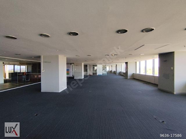 Maslak Nurol Plazada Dekorasyonlu 1420m2 Kiralık Ofis LUX