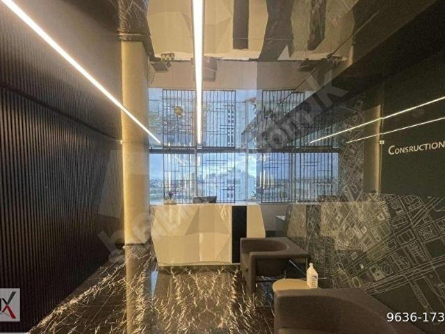 Maslak Prestijli Plazada Lux Dekorasyonlu Mobilyalı Ofis LUX