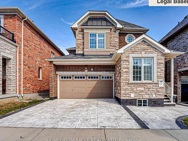 Mattamy Built! Detached Home With Legal 2 Br Basement In Milton!