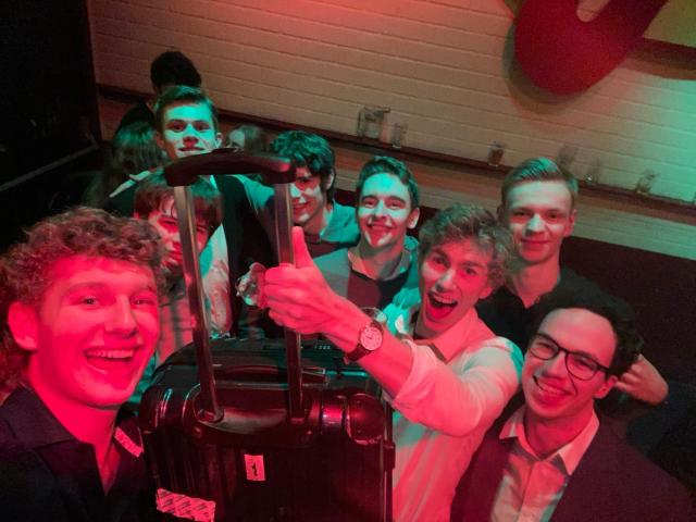 Matenweg op de groene campus