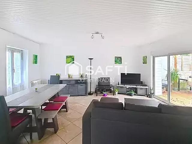 Mauves sur Loire 44470 Achat / Vente maison 5 pièces t5 parking
