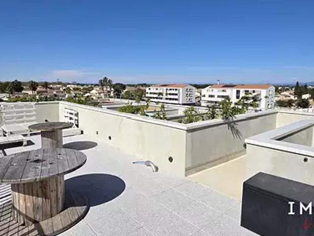 Mauguio 34130 Achat / Vente appartement 1 pièce t1 terrasse