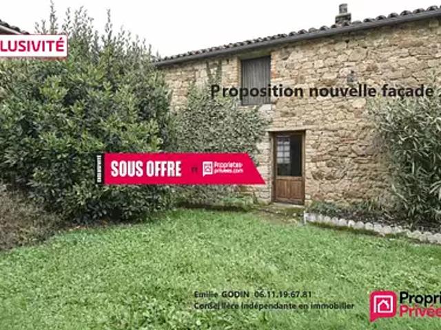Maulévrier 49360 Achat / Vente maison 4 pièces t4 jardin