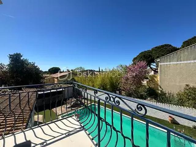 Maureilhan 34370 Achat / Vente maison 7 pièces t7 piscine balcon