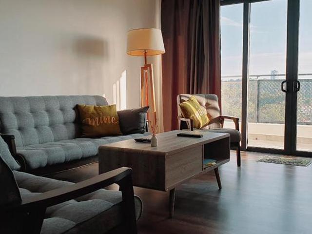 Maya Condominium l High Floor l Tower A l Fully Furnished Likas Damai