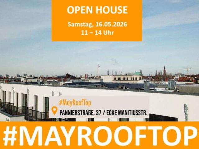 #MayRoofTop: Exklusive 2 Zimmer Wohnung in der obersten Etage