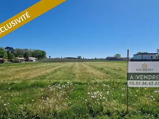 Mazères 33210 Achat / Vente terrain