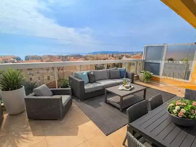 Menton 06500 Achat / Vente appartement 3 pièces t3 au dernier étage