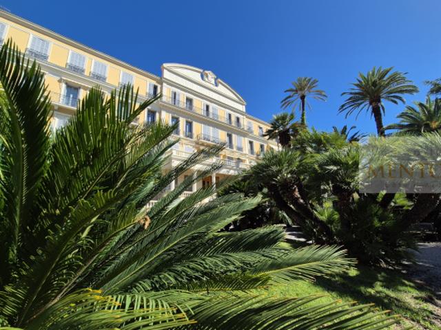 Menton, 4 pièces, immeuble belle époque, bourgeois, parc