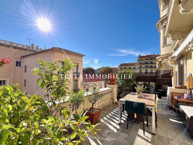 MENTON CENTRE PALACE 3 PIECES 87M2 TERRASSE 50 M2