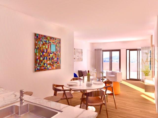 Menton, annonciade, appartement villa de 70 2, 180 m2 de t