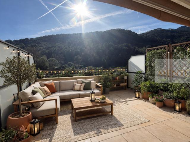Menton Gorbio au calme 2 pièces 48 m2 terrasse 27 m2, pis
