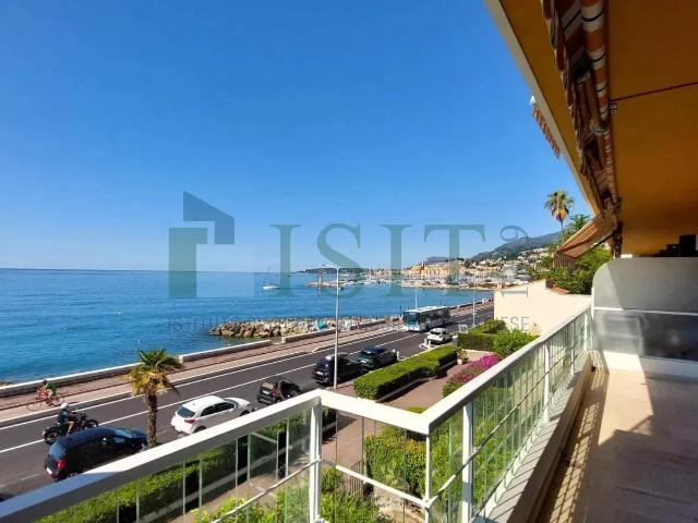 Menton – Garavan – Appartement 3 pièces de 70 m² avec vue mer et piscine