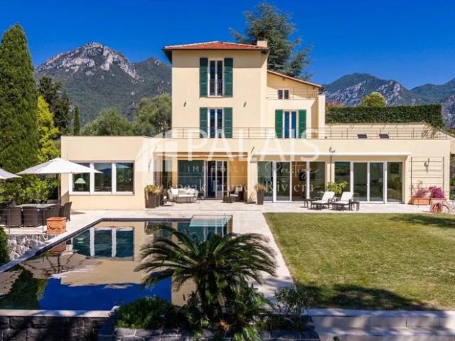 MENTON – PROPRIÉTÉ D'EXCEPTION AVEC VUE MER PANORAMIQUE DANS UN ENVIRONNEMENT PRIVILÉGIÉ