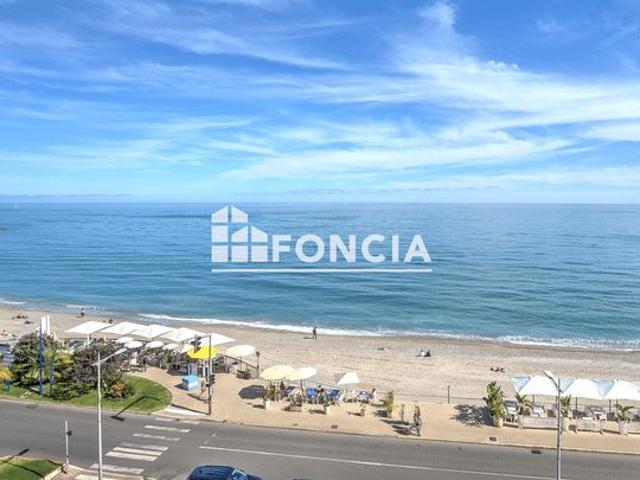 MENTON VICTORIA BEACH MAGNIFIQUE 3 PIECES VUE MER AU CINQUIEME ET AVANT DERNIER ETAGE AVEC TERRASSE EXCEPTIONNELLE DE 68m2