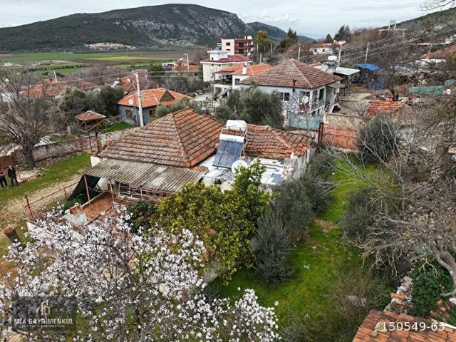 MENDERES ÇAKALTEPE TEK TAPU 690 M2 KÖY İÇİ ARSA 90 M2 KARGİR EV