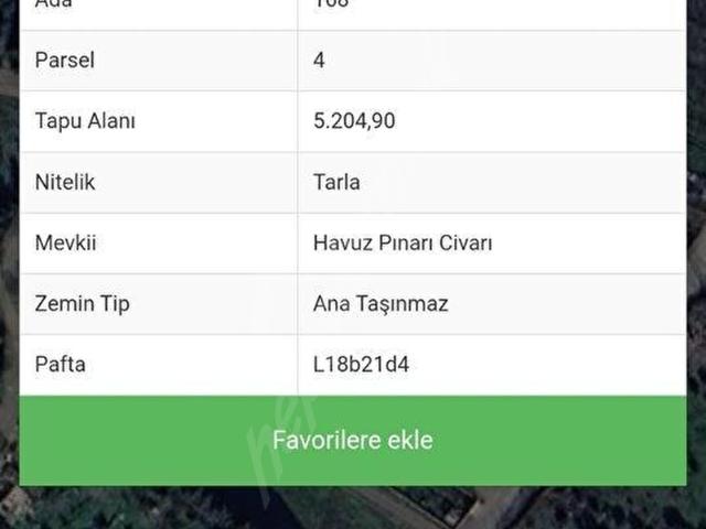 MENDERES COLDWELL BANKER POYRAZ'DAN OĞLANANASIN'DA TARLA