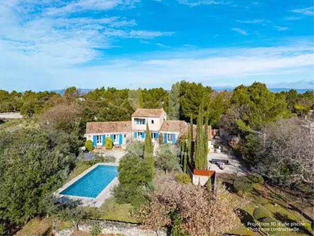 Ménerbes 84560 Achat / Vente maison 10 pièces t10 piscine parking