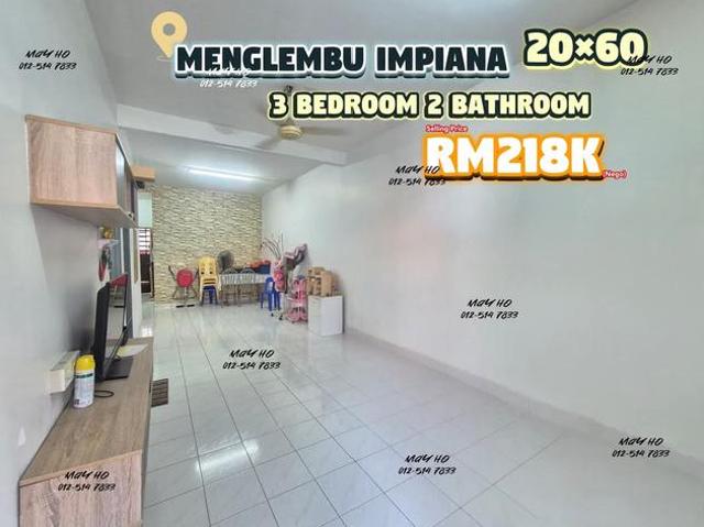 Menglembu Impiana Adril Single Storey House FOR SALE