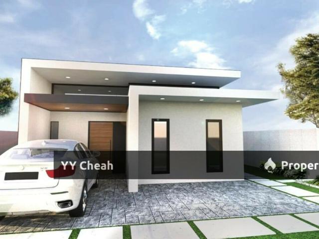 Menglembu Ipoh Single Storey New Bungalow For Sale, Leasehold 2123, 3 Rooms 3 Bathrooms