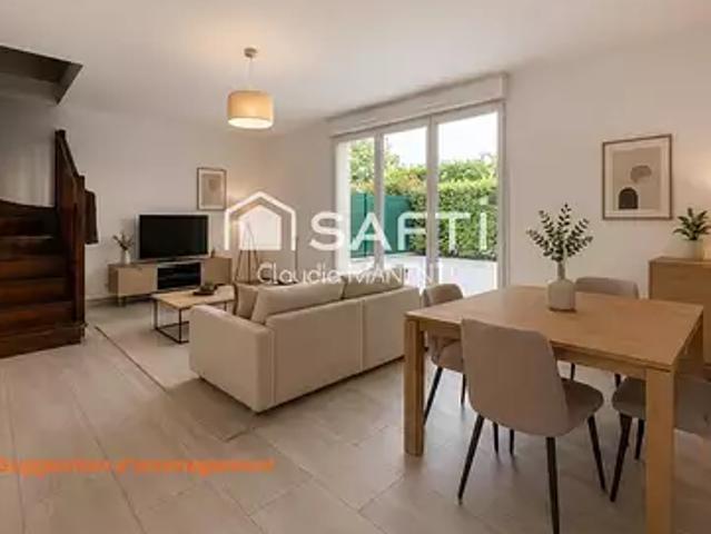 Meaux 77100 Achat / Vente maison 5 pièces t5 terrasse parking
