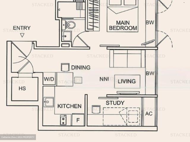 Medge D11, Apartment