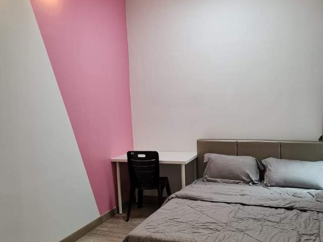 medium room fully furnished got parking next setapak central