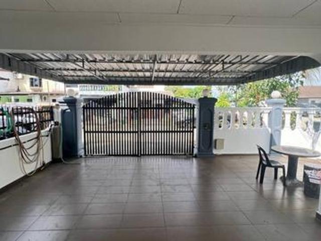 Megah Ria Masai Double Storey Low Cost House Intermediate For Sale