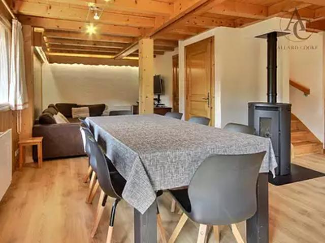 Megève 74120 Achat / Vente maison 7 pièces t7 parking
