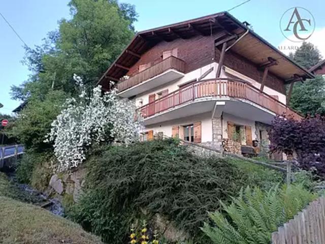 Megève 74120 Achat / Vente maison 8 pièces t8 terrasse parking