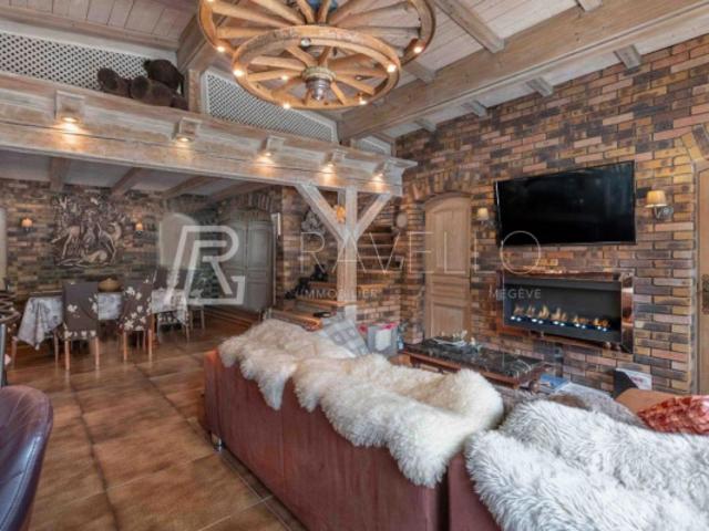 Megève Centre ville Grand appartement 5 chambres, proche d