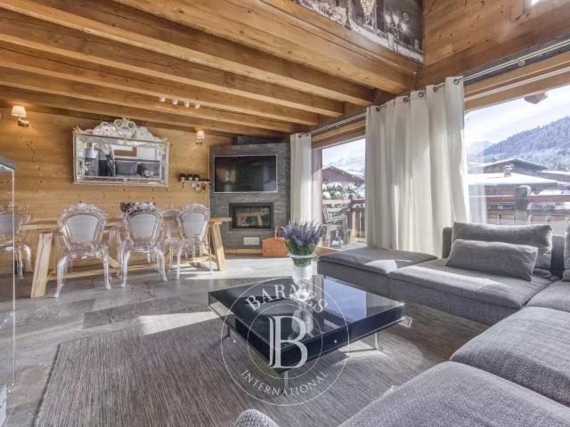 MEGÈVE DEMI CHALET VUE MONT BLANC 4 CHAMBRES