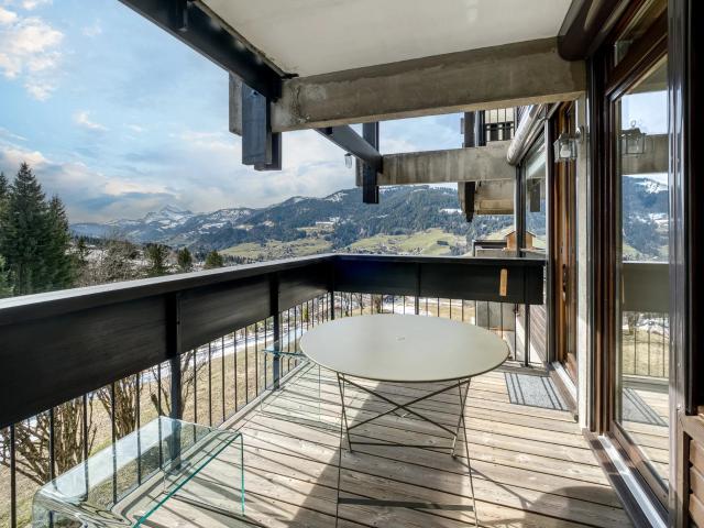 MEGEVE ROCHEBRUNE PROCHE DES PISTES APPARTEMENT 1 CHAMBRE VUE DEGAGEE