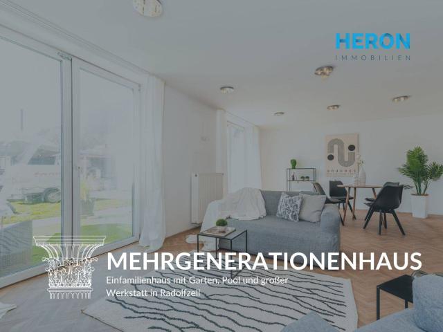 MEHRGENERATIONENHAUS Einfamilienhaus mit Garten, Pool und großer Werkstatt in Radolfzell