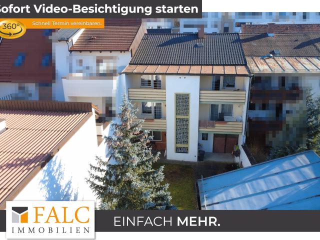 Mehrfamilienhaus mit 3 Wohnungen, 4 Balkonen, Garten & Nebengebäude! 220 QM Wohnfläche