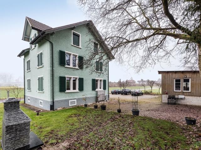 Mehrfamilienhaus mit großem Grundstück und viel Potenzial in Münchwilen