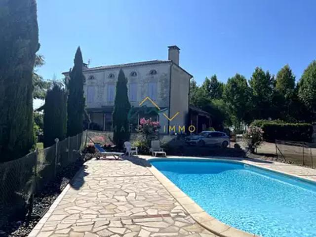 Meilhan sur Garonne 47180 Achat / Vente maison 6 pièces t6 piscine