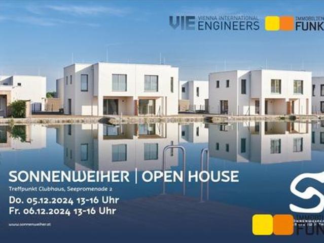 Mein Haus am See. Sonnenweiher Grafenwörth. Open House am Fr 1.8 14 bis 17 Uhr